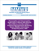 Morbidity and Mortality Weekly Report MMWR Surveillance Summaries December 2007  Vol 56  No SS10