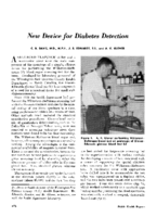 New device for diabetes detection