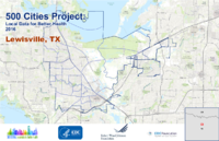 500 Cities Project Local Data for Better Health 2016 Lewisville TX