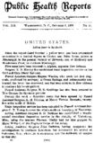 Public health reports  v 12 no 41 October 8 1897
