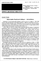 MMWR Morbidity and Mortality Weekly Report April 17 1987  Vol 36  No 14