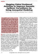 Mapping Global Bushmeat Activities to Improve Zoonotic Spillover Surveillance by Using Geospatial Modeling