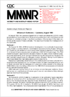 Morbidity and Mortality Weekly Report MMWR September 17 1993  Vol 42  No 36