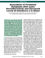Association of Persistent Symptoms after Lyme Neuroborreliosis and Increased Levels of Interferon in Blood
