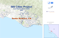 500 Cities Project Local Data for Better Health 2014 Santa Barbara CA