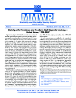 MMWR Morbidity and Mortality Weekly Report Vol 58 No 9 March 13 2009
