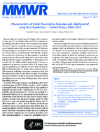 Characteristics of Initial Prescription Episodes and Likelihood of LongTerm Opioid Use  United States 20062015