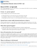 How COVID19 Spreads February 17 2020