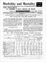 Morbidity and Mortality Weekly Report For release December 18 1959 Vol 8 No 49