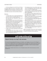 etymologia Kaposi kahposhe kapos sarcoma