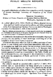 Weekly Reports for October 16 1903