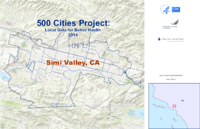 500 Cities Project Local Data for Better Health 2014 Simi Valley CA