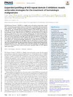 Expanded Profiling of WD Repeat Domain 5 Inhibitors Reveals Actionable Strategies for the Treatment of Hematologic Malignancies