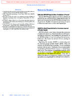 Notices to Readers