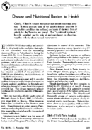 Disease and nutritional barriers to health