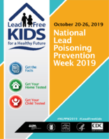 Lead Free Kids for a Healthy Future October 2026 2019 National Lead Poisoning Prevention Week