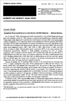 MMWR Morbidity and Mortality Weekly Report June 24 1983  Vol 32  No 24