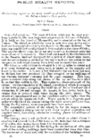 Public health reports  v 19 no 10 March 4 1904