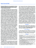 Outbreak of Tuberculosis Associated with a Newly Identified Mycobacterium Tuberculosis Genotype  New York City 20102013