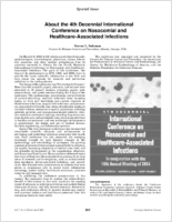 4th Decennial International Conference on Nosocomial and HealthcareAssociated Infections March 59 2000 Atlanta Georgia Proceedings