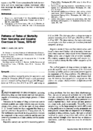 Patterns of rates of mortality from narcotics and cocaine overdose in Texas 197687