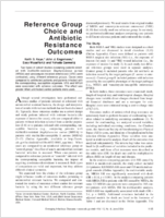 Reference Group Choice and Antibiotic Resistance Outcomes