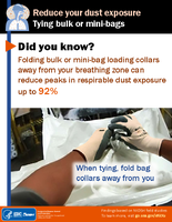 Reduce Your Dust Exposure Tying Bulk or MiniBags