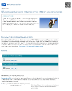 Situacin actual de la influenza aviar H5N1 en vacas lecheras