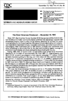MMWR Morbidity and Mortality Weekly Report November 12 1992  Vol 41  No 45