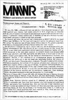 Morbidity and Mortality Weekly Report MMWR January 2 1981  Vol 29  No 51