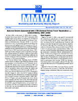 MMWR Morbidity and Mortality Weekly Report Vol 51 No 44 November 8 2002