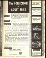 The Collection of adult flies CDC 4085 released 1949 motion picture 220 feet 6 minutes