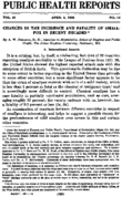 Weekly Reports for APRIL 3 1936
