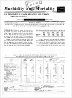 Morbidity and Mortality Weekly Report Vol 11 No 31 for Release August 10 1962