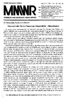 Occupationally Related Neurologic Abnormalities  Massachusetts