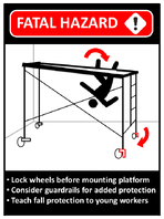 Toolbox Talk Guide Novice Drywall Installer Dies in 7Foot Fall from Scaffold