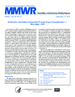 MMWR Morbidity and Mortality Weekly Report Vol 59 No 36 September 17 2010