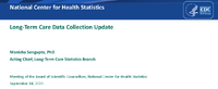 LongTerm Care Data Collection Update