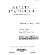 Volumeof Xray visits United States July 1960June 1961