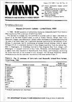 Morbidity and Mortality Weekly Report MMWR August 14 1981  Vol 30  No 31