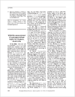 Wildlifeassociated Cryptosporidium fayeri in Human Australia