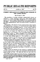 Weekly Reports for AUGUST 31 1934