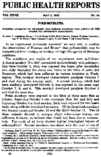 Weekly Reports for MAY 2 1913
