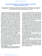 Severe Respiratory Illness Associated with Enterovirus D68  Missouri and Illinois 2014