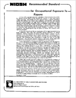 Recommended Standard for Occupational Exposure to Kepone 1976