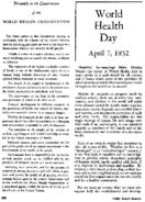 World health day
