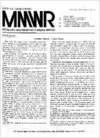 MMWR Morbidity and Mortality Weekly Report January 13 1978  Vol 27  No 2