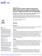 Assessing the Impact of World Trade Center WTC Exposures on PostBronchodilator Lung Function Insights from WTC Survivor Population