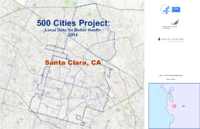 500 Cities Project Local Data for Better Health 2014 Santa Clara CA