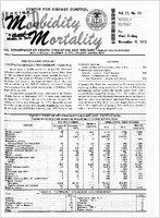 Morbidity and Mortality Weekly Report Vol 22 No 45 week ending November 10 1973